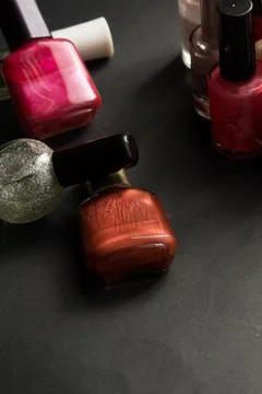 Nail polish. Stock Photos