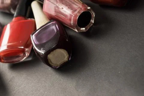 Nail polish. Stock Photos
