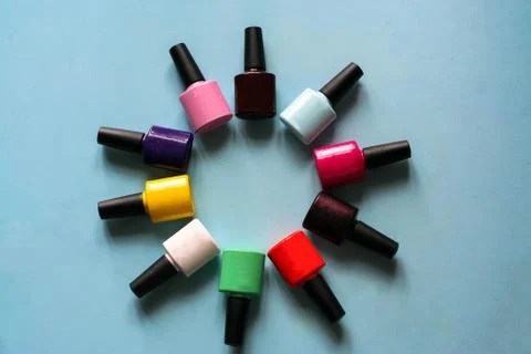 Nail polish ring Stock-Fotos