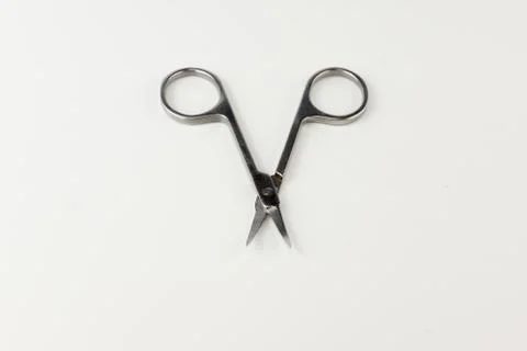 Nail scissors isolated Stock Photos