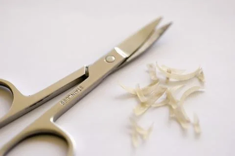 Nail scissors Stock Photos