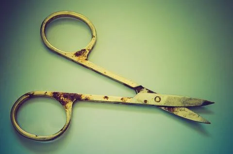 Nail scissors Stock Photos