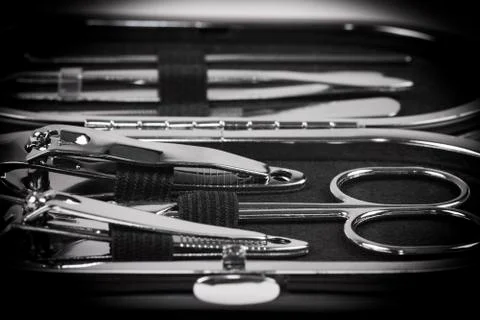 Nail set Stock Photos