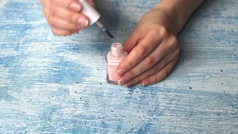 Nail varnish Stock Footage 132428131