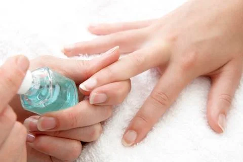 Nail varnish Stock Photos