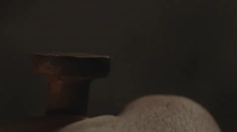 Nailing the cross 2 Stock Footage 46949067