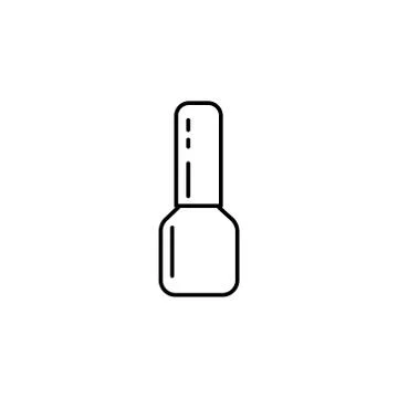 Nailpolish icon Stock Illustration