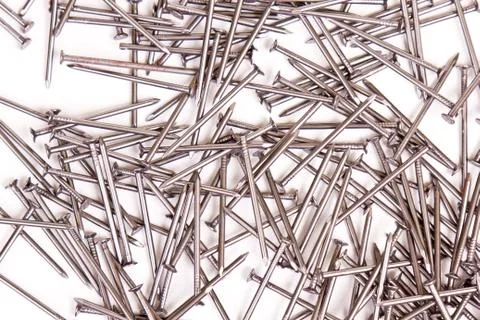 Nails background Stock Photos