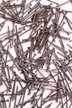 Nails background Stock Photos