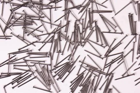 Nails background Stock Photos