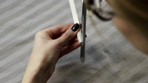 Nails course 1day 02 Video stock 135835106