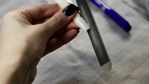 Nails course 1day 03 Video stock 135835108