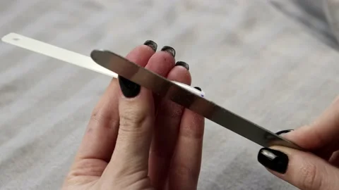 Nails course 1day 07 Video stock 135835372