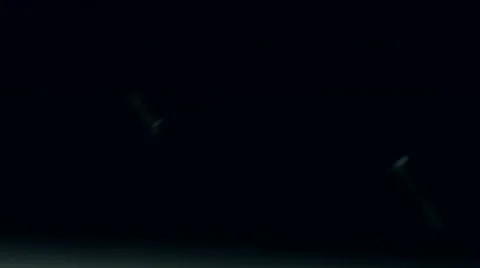 Nails falling to the ground high speed slow motion Stock Footage 58129762