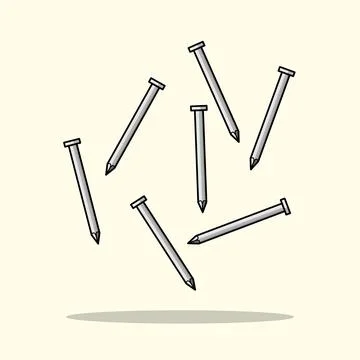 Nails Stock Illustration