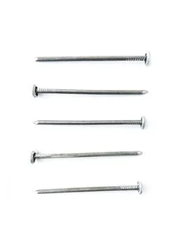 Nails isolated on white background Stock Photos