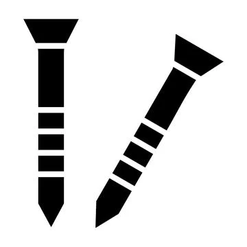 Nails Vector Icon Design Illustration Stock Illustration