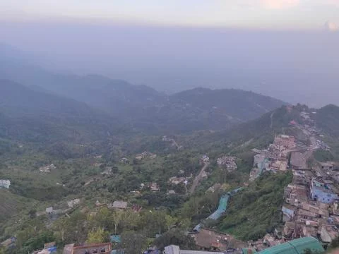 Naina Devi View Foto stock