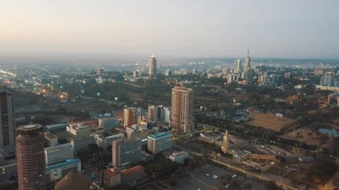 Nairobi-drone-1 Stock Footage 105361531