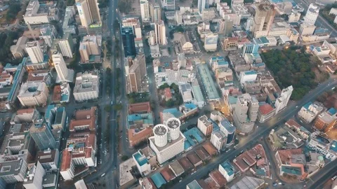 Nairobi-drone-11 Stock Footage 105362414