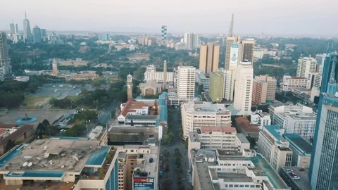 Nairobi-drone-15 Stock Footage 105362640