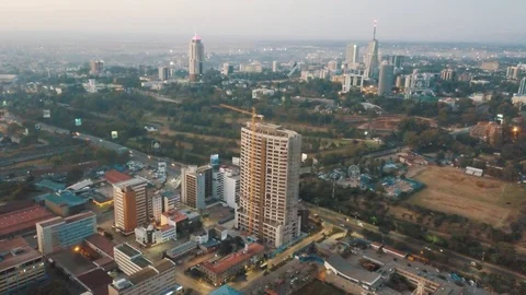 Nairobi-drone-2 Stock Footage 105363909