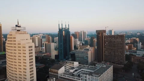 Nairobi-drone-20 Stock Footage 105362091
