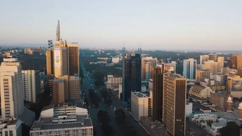 Nairobi-drone-25 Stock Footage 105361214