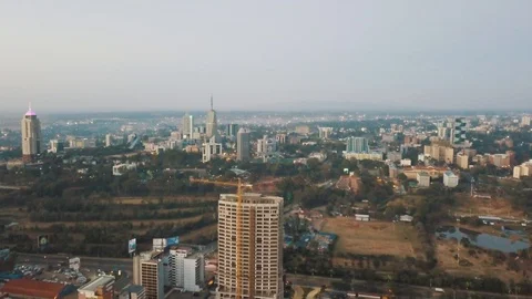 Nairobi-drone-4 Stock Footage 105363461