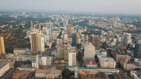 Nairobi-drone-5 Stock Footage 105363216