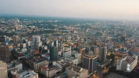 Nairobi-drone-6 Stock Footage 105363563