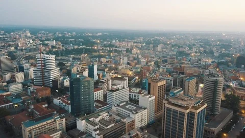 Nairobi-drone-7 Stock Footage