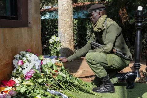 Nairobi terror attack aftermath, Kenya - 22 Jan 2019 Stock Photos