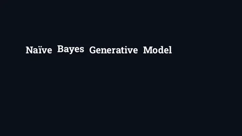 Naive Bayes Generative Model Stock-Footage 338304225