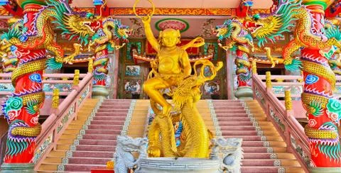 Naja statue Stock Photos