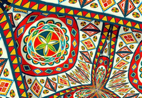 Najdi style background Illustrazione stock