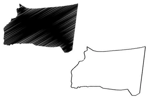 Najran Region map vector.... Stock Illustration