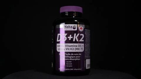 NAKA D3 + K2  3  rotating dark light Stock Footage 191270068