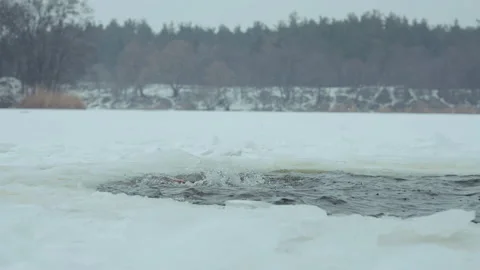 Ice Hole Naked Stock Video Footage | Royalty Free Ice Hole Naked Videos