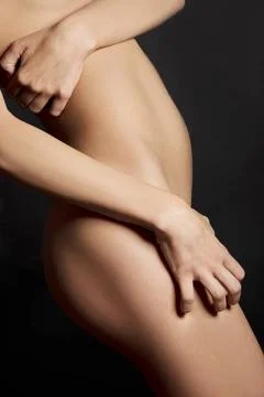 Naked sensual beautiful girl. Artistic color photo. Sexy body nude woman. ... Stock Photos