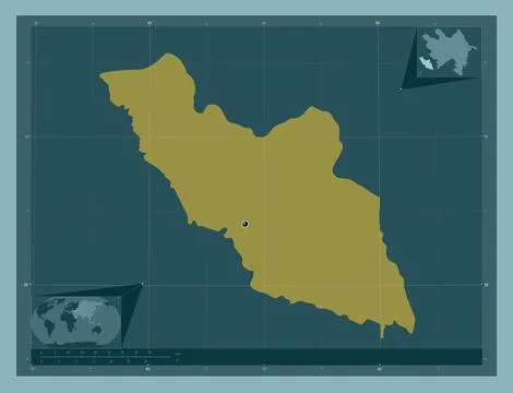 Nakhchivan, Azerbaijan. Solid color shape Stock Illustration