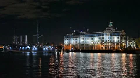 Nakhimov Naval School Stock Footage
