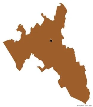 Nakuru, county of Kenya, on white. Pattern Stock Illustration