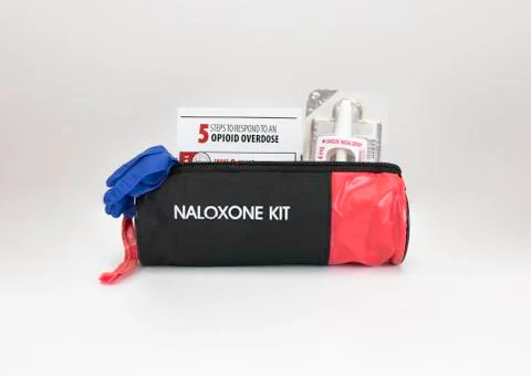 Naloxone Kit Stockfoto's