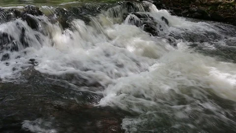 Nam Tum waterfall  Stock Footage 117744954