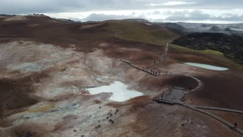 Namaskard, Iceland 動画素材 210482023