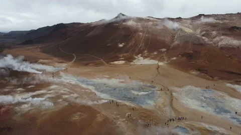 Namaskard, Iceland 動画素材 210495725