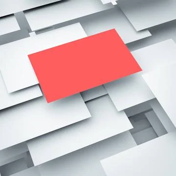Name card business presentation of name card for business, standing out co... Foto stock