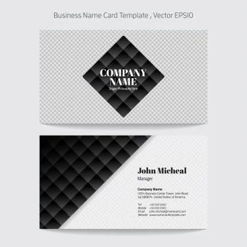 Name Card Stock Illustration