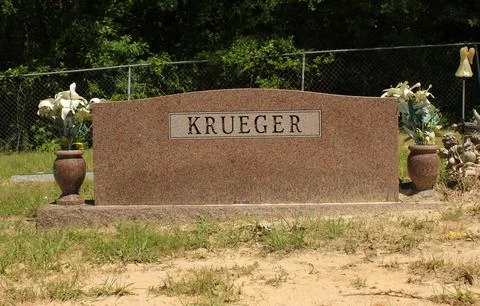 Name Casper on Headstone Death Concept Stock Photos
